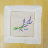 Set of 120 White Linen Hemstitched Cocktail Napkins Small Cloth Beverage Party Wedding Coffee Derssert Napkins Coaster 6"