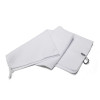 DHL60pcs Sublimation DIY White Blank Waffle Clamping Hanging Long Towel