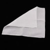 10pcs White Hankie Women Handkerchiefs Cotton Square Super Soft Washable Hanky Chest Towel Pocket Square 28 x 28cm