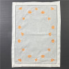Set of 12 Handkerchiefs white Hemstitched linen Table Napkins/ Placemats/Towels Embroidered Neptune/Conch/shell/3 Specifications