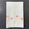 Set of 12 Handkerchiefs white Hemstitched linen Table Napkins/ Placemats/Towels Embroidered Neptune/Conch/shell/3 Specifications