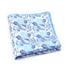 Fashion Floral Jacquard Blue Pink Red Polyester Men Casual Pocket Square Wedding Patry Suit Dress Handkerchief Hankies Accessory