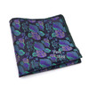 Fashion Floral Jacquard Blue Pink Red Polyester Men Casual Pocket Square Wedding Patry Suit Dress Handkerchief Hankies Accessory