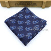 Fashion Floral Jacquard Blue Pink Red Polyester Men Casual Pocket Square Wedding Patry Suit Dress Handkerchief Hankies Accessory