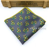 Fashion Floral Jacquard Blue Pink Red Polyester Men Casual Pocket Square Wedding Patry Suit Dress Handkerchief Hankies Accessory