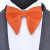 Classic Silk Solid Green Red Black Big Bow Tie for Man Fashion Bowknot Party Business Office Wedding Gift Accessories