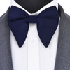 Classic Silk Solid Green Red Black Big Bow Tie for Man Fashion Bowknot Party Business Office Wedding Gift Accessories