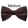 Satin White Pre-tied Bowtie for Father and Son Wedding Family Party Adjustable Men's Bow Tie Boy Butterfly Knots галстук Gifts