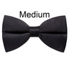 Satin White Pre-tied Bowtie for Father and Son Wedding Family Party Adjustable Men's Bow Tie Boy Butterfly Knots галстук Gifts