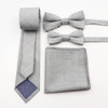 Classic 6.5 cm 100% Cotton Tie Pocket Square Bow Fashion Men And Children Four Sets Of Simple Casual Shirt Accessories