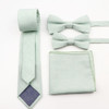 Classic 6.5 cm 100% Cotton Tie Pocket Square Bow Fashion Men And Children Four Sets Of Simple Casual Shirt Accessories