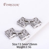 18K Gold Plated Inlaid Zircon Luxury Fastener Connector Clasps,End Beads Fastener Lock Accessories,DIY Jewellery Making Supplies