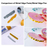 30ml Acrylic Border Gold Paste DIY Crystal Epoxy Resin Jewelry Accessories Hand Painted Liquid Gold Powder Graffiti Art Pigment