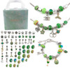 DIY Bracelet Making Kit Jewelry Making Accessories Kit with Beads, Pendant Charms, Bracelets and Necklace String for Girls