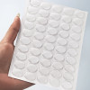 100/500pcs 10x14/12x16/13x18/25x18mm Oval 3D Crystal Clear Epoxy Sticker Domes Resin Stickers For DIY Jewelry Making