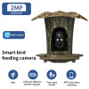 WiFi 4G SIM Bird Detection Outdoor Bird Feeder with Camera Solar Panel