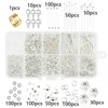 1Box Alloy Accessories Jewelry Findings Set Lobster Spacers Chain Clasp Open Jump Rings Repair Tools DIY Jewelry Making Supplies
