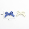 10 Pieces/Bag Simple Alloy Fashionable Spray Painted Bow Accessories DIY Bracelets Earrings Necklaces Jewelry