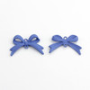 10 Pieces/Bag Simple Alloy Fashionable Spray Painted Bow Accessories DIY Bracelets Earrings Necklaces Jewelry