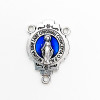 Orthodox Accessory Catholic Alloy Virgin Mary Triangle Connectors Crosses DIY Bracelets Or Necklaces Given As Gifts To Prayer