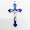 Orthodox Accessory Catholic Alloy Virgin Mary Triangle Connectors Crosses DIY Bracelets Or Necklaces Given As Gifts To Prayer