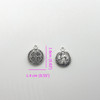 Orthodox Accessory Catholic Alloy Virgin Mary Triangle Connectors Crosses DIY Bracelets Or Necklaces Given As Gifts To Prayer