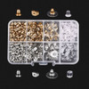 Boxed Soft Silicone Rubber Earring Back Stoppers For Stud Earring DIY Earring Findings Accessories Multi-Style Ear Blockage Sets