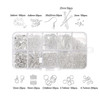 Alloy Accessories Jewelry Findings Set Repair Tools Lobster Clasp Open Jump Rings Earring Hooks for DIY Jewelry Making Supplies
