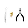 Alloy Accessories Jewelry Findings Set Repair Tools Lobster Clasp Open Jump Rings Earring Hooks for DIY Jewelry Making Supplies
