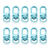 10Pcs Alloy Snap Lobster Clasp Hooks Keychain Findings for DIY Key Chain Necklace Bracelet Accessories Supplies Wholesale 10Pcs Alloy Snap Lobster Clasp Hooks Keychain Findings for DIY Key Chain Necklace Bracelet Accessories Supplies Wholesale