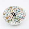 100% Genuine Natural Morganite Beads Round Loose Gemstone Beads For Jewelry Making Accessories Bracelet Handmade Diy Accessories