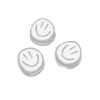 9x21x22mm Irregular Smile Face Acrylic Beads Loose Spacer Beads for Jewelry Making Needlework Bracelet DIY Key Chains Accessory