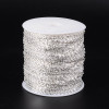100m/roll Iron Cable Chains Unwelded Metal Chain Links For Jewelry Making Bracelet Necklace DIY Materials Findings Accessories