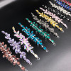 Rhinestones Applique Silver Bottom Glitter Flatback Sewing Accessories Crystals Sewing Clear Crystal Rhinestones DIY Wedding
