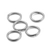 30-200Pcs 3-25mm Stainless Steel Split Ring Open Single Loops Jump Rings Connectors for DIY Jewelry Making Findings Accessories