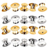 10/20Pcs Metal Locking Pin Back Locking Pin Keeper Clasp DIY Backing Brooch Lapel Safety Hold Lock Jewelry Findings Accessories