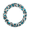 3Pcs 65mm Silicone Ring Round Printed Ring Circle With Hole For Jewelry Making DIY Bead Pendant Handicrafts Accessories