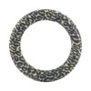 3Pcs 65mm Silicone Ring Round Printed Ring Circle With Hole For Jewelry Making DIY Bead Pendant Handicrafts Accessories