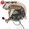TAC SKY Walkie Talkie PTT Headset COMTAC II Headset Tactical COMTAC 