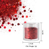 10ml UV Resin Glitter Mix Hexagons Epoxy Resin Pigment Powder Iridescent Sequins DIY Earrings Pendant Resin Filling Accessories
