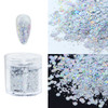 10ml UV Resin Glitter Mix Hexagons Epoxy Resin Pigment Powder Iridescent Sequins DIY Earrings Pendant Resin Filling Accessories
