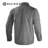 Outdoor Quick Dry Long Sleeve Cargo Work Shirts With Pockets Mens