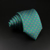 51 Styles Men's Silk Ties Jacquard Striped Plaid Floral 8cm Necktie Accessories Daily Wear Shirt Suit Cravat Wedding Party Gift