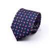 Classy Retro Paisley Dot Silk Touch Polyester 8cm Necktie Print Luxury Cravat Business Banquet Suit Tuxedo Gift Men Accessory