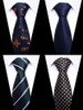 Tie Gravatas Fashion Wholesale Woven 8 cm Necktie Wedding Accessories Blue Man Dot Fit Group Party Office