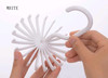 Plastic Tie Rack For 20 pcs Display frame for Necktie