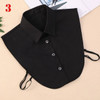 New Lapel Fake Collar Vintage Detachable Shirt False Collar for Women Blouse Sweater Lapel Top Neckwear Ties Clothes Accessories