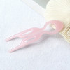 Simple U-shaped Wavy Hair Clip Women's Round Headed Hair Fork French Fashion Curly Hair Stick Clip Medium DIY Hairstyle Tool