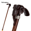 Elephant Wooden Single Joint Fashion Walking Stick Decorative Cospaly Party Walking Cane Halloween Mace Wand Crosier 92cm Elephant Wooden Single Joint Fashion Walking Stick Decorative Cospaly Party Walking Cane Halloween Mace Wand Crosier 92cm