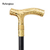 Golden Roaring Bear Head Flower Single Joint Walking Stick with Hidden Plate Self Defense Fashion Cane Cosplay Crosier 93cm